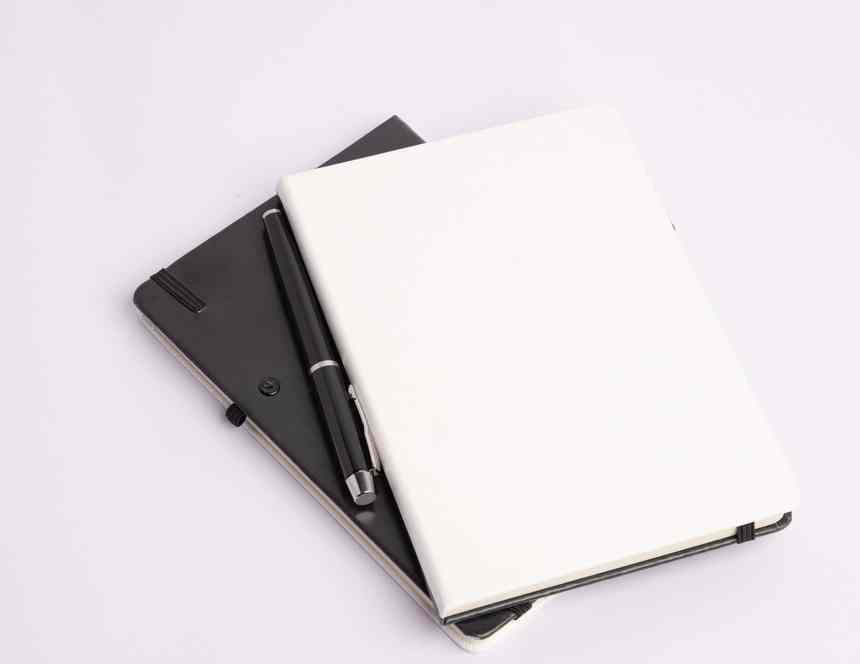 Black and White Notebook