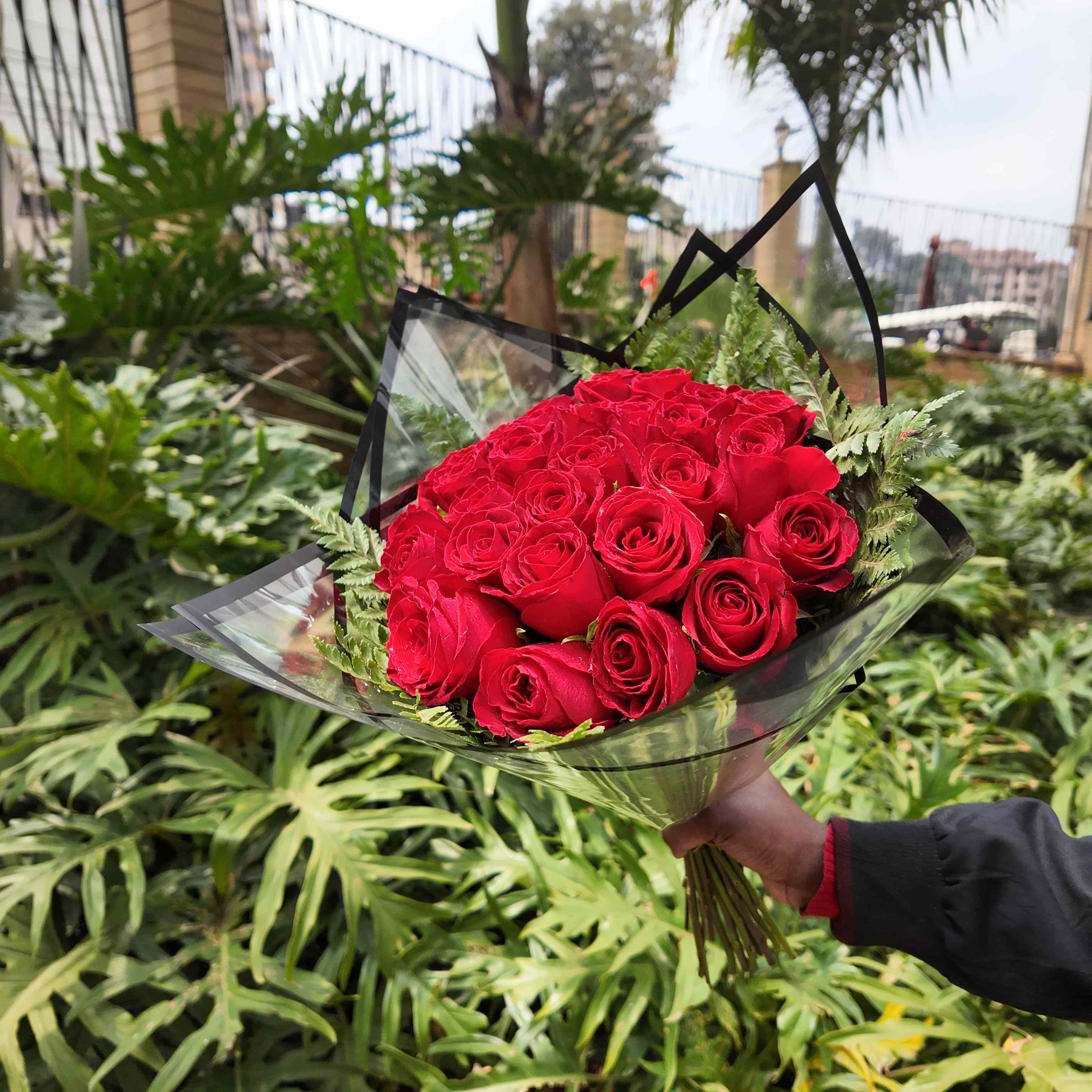 Standard Red Rose Bouquet
